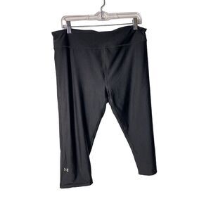 Under Armour Women's Black Compression Leggings Size XL Activewear
